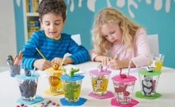 LEONARDO Kinder Trink - Set 9-tlg. Flamingo /Einhorn / Panda Bambini | Flamingo / Einhorn / Panda