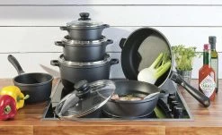 KHG Topfset, 6-teilig PAULA -Töpfe & Pfannen & Zubehör || Gläser & Karaffen Verkäufe 12531117 1 202004011530