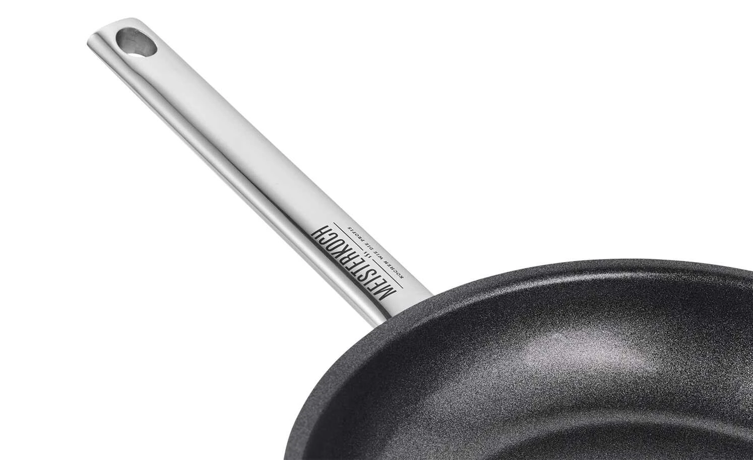 Meisterkoch Edelstahlpfanne 24 cm LINUS | 24|cm 2 Meisterkoch Edelstahlpfanne 24 cm LINUS | 24|cm – Bild 2