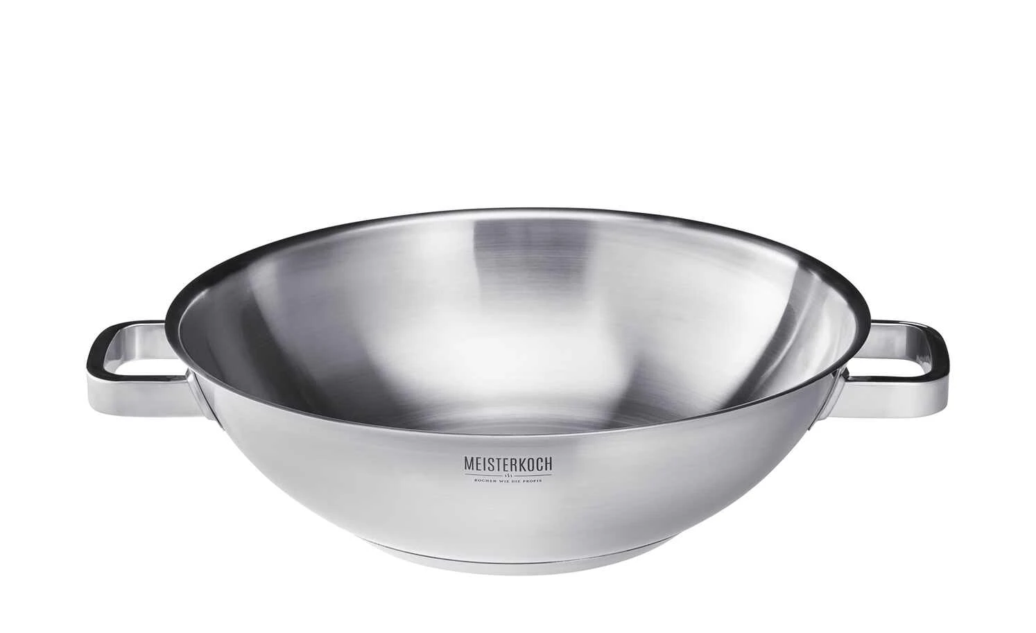 Meisterkoch Edelstahl-Wok mit Deckel FOCUS 5 Meisterkoch Edelstahl-Wok mit Deckel FOCUS – Bild 5