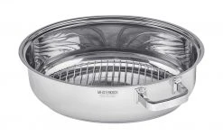 Meisterkoch Bräter mit Glasdeckel, 3-teilig FOCUS -Töpfe & Pfannen & Zubehör || Gläser & Karaffen Verkäufe 12531299 11 202010290741