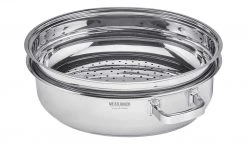 Meisterkoch Bräter mit Glasdeckel, 3-teilig FOCUS -Töpfe & Pfannen & Zubehör || Gläser & Karaffen Verkäufe 12531299 12 202010290741