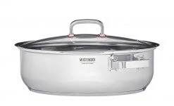 Meisterkoch Bräter mit Glasdeckel, 3-teilig FOCUS -Töpfe & Pfannen & Zubehör || Gläser & Karaffen Verkäufe 12531299 4 202010290741