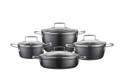 KHG Topfset 4-teilig NERO