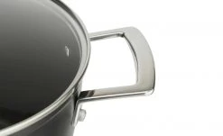 KHG Topfset 4-teilig NERO -Töpfe & Pfannen & Zubehör || Gläser & Karaffen Verkäufe 12531407 14 202106071305