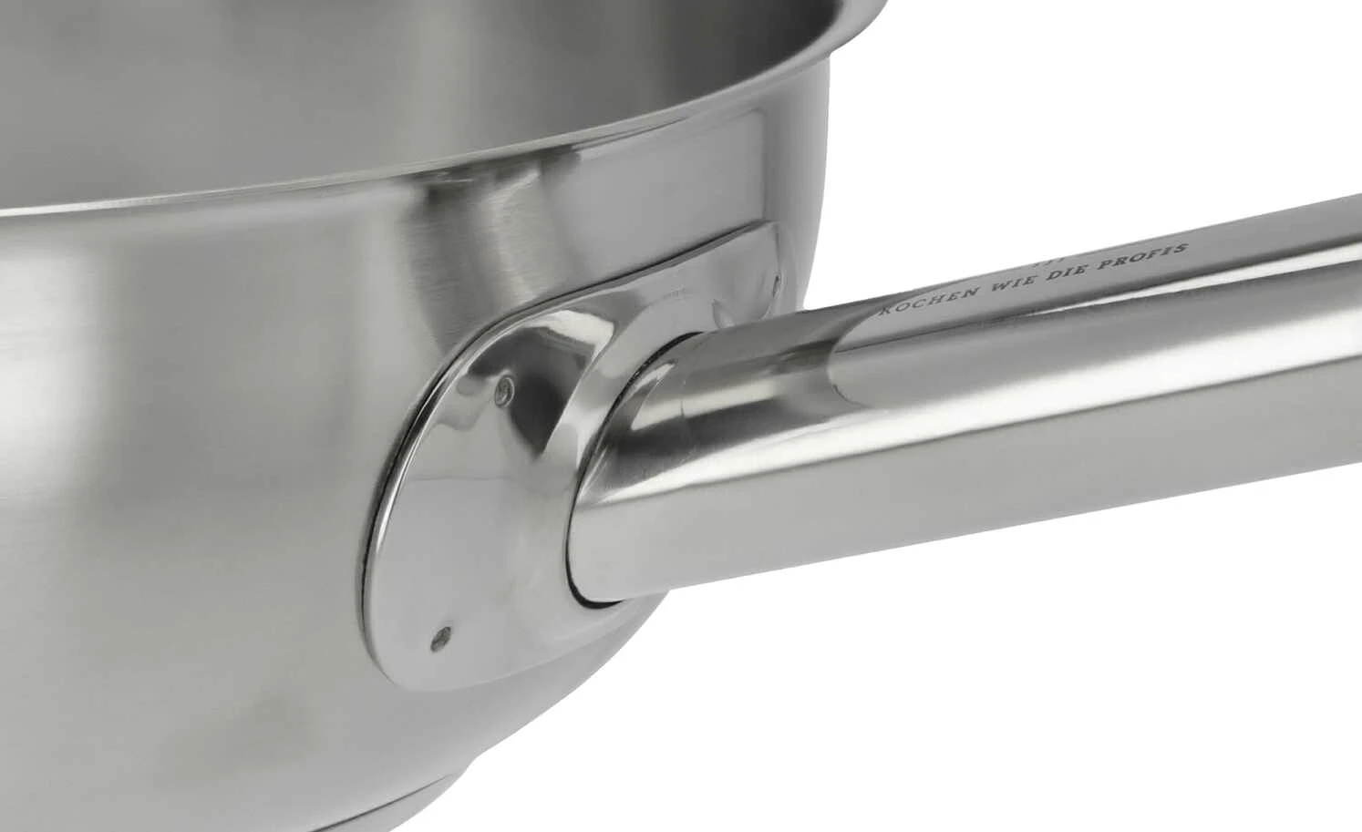 Meisterkoch Edelstahlpfanne tief Ø 28 cm CELSUS | 6,5|cm 2 Meisterkoch Edelstahlpfanne tief Ø 28 cm CELSUS | 6,5|cm – Bild 2