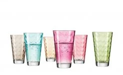 LEONARDO Gläser groß, 6er-Set Optic | 300|ml