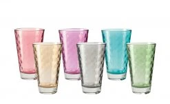 LEONARDO Gläser groß, 6er-Set Optic | 300|ml -Töpfe & Pfannen & Zubehör || Gläser & Karaffen Verkäufe 549169 8 202102122236